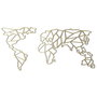 Wallity World Map - Gold